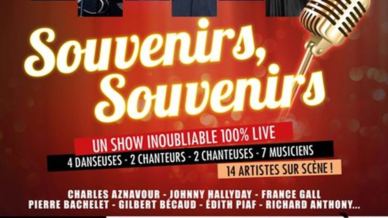 Souvenirs Souvenirs Par L Orchestre Richard Gardet Vendredi 27 Novembre Coupole Saint Loubes Chanson Variete Spectacle Musical