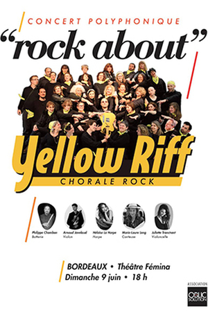 « ROCK ABOUT » par la chorale rock YELLOW RIFF