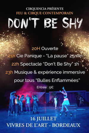 ''Don't Be Shy'' par CIRQUENCIA