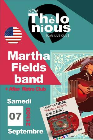 MARTHA FIELDS (US) band + After Rétro Club