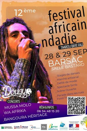 12ème Festival Africain NDADJE Taarou Baye Fall