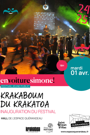 INAUGURATION DU FESTIVAL EN VOITURE SIMONE - La Krakaboum du Krakatoa