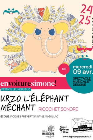 URZO L'ÉLÉPHANT MÉCHANT / Ricochet Sonore