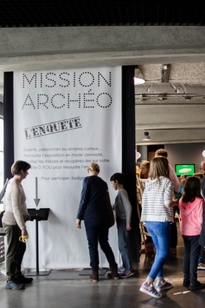 Visite de l'exposition : « mission archéo » et le « cabinet de curiosité »