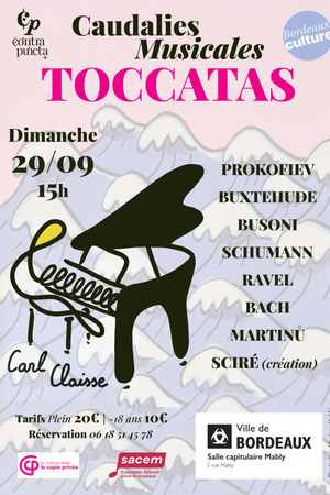 Caudalies Musicales - Toccatas