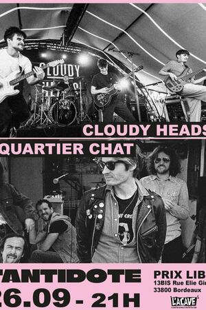 **CLOUDY HEADS X QUARTIER CHAT**