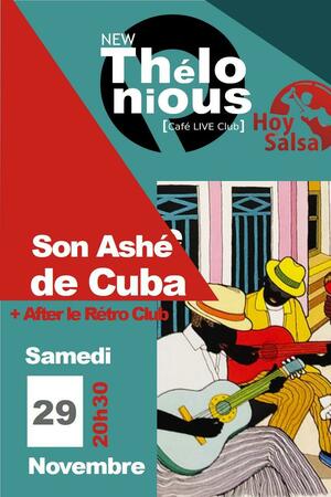 Son Ashé de Cuba + After Rétro Club