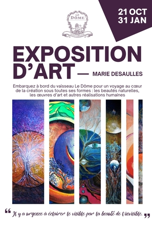 EXPOSITION DE PEINTURES DE MARIE DESAULLES