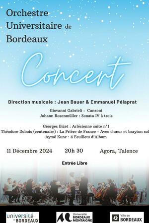 Concert de l'Orchestre Universitaire de Bordeaux