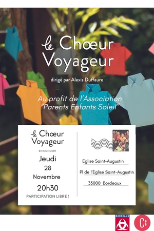 Le Chœur Voyageur chante pour les familles