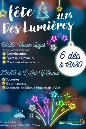 ❄ FÊTE DES LUMIÈRES 2024 ✨