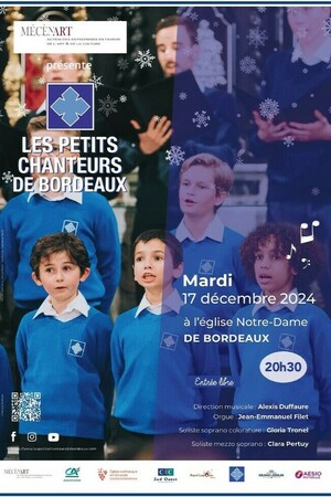 Concert de Noël des Petits Chanteurs de Bordeaux